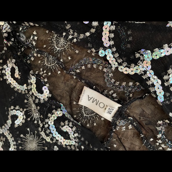 Rave Sparkly Sequined Bodysuit - Picture 5 of 5